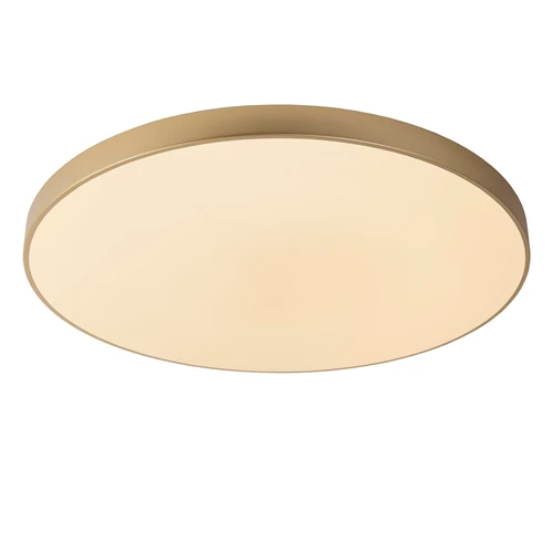 Lucide UNAR - Deckenleuchte - Ø 80 cm - LED 3 StepDim - 1x80W 2700K - Mattes Gold / Messing - detail 1